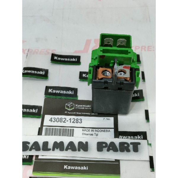 Bendik stater relay stater switch stater klx 150 lama original kawasaki-2