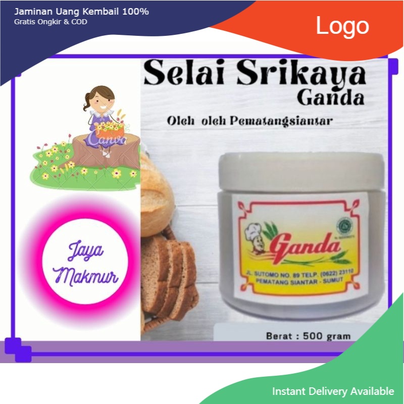 

Selai Srikaya Ganda Original 100 persen Siantar Murah