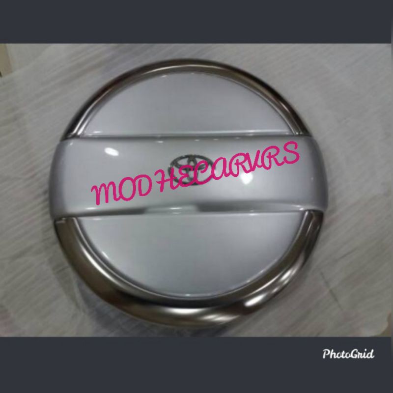 Cover Ban serep Rush/Terios (hitam,putih dan silver)