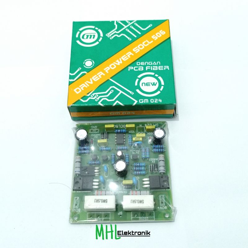 Driver SOCL 506 Mono GM 024 PCB Fiber