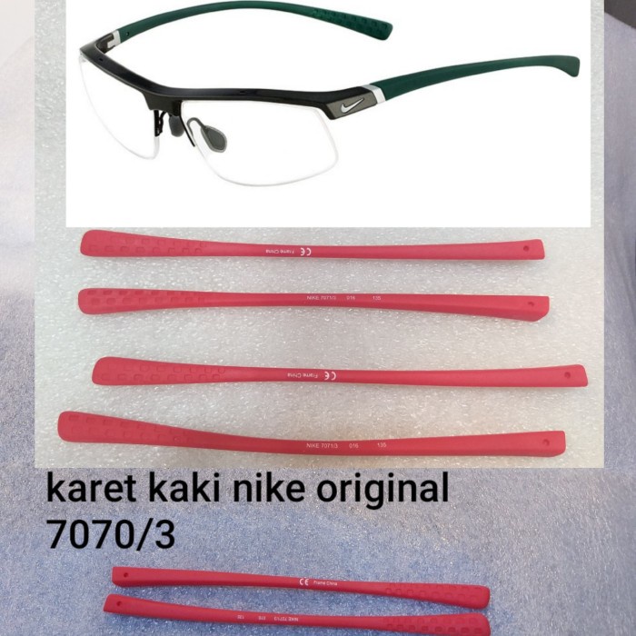 Frame Kacamata Nike Kaki Karet Rubber Km 7071/3 135 Original