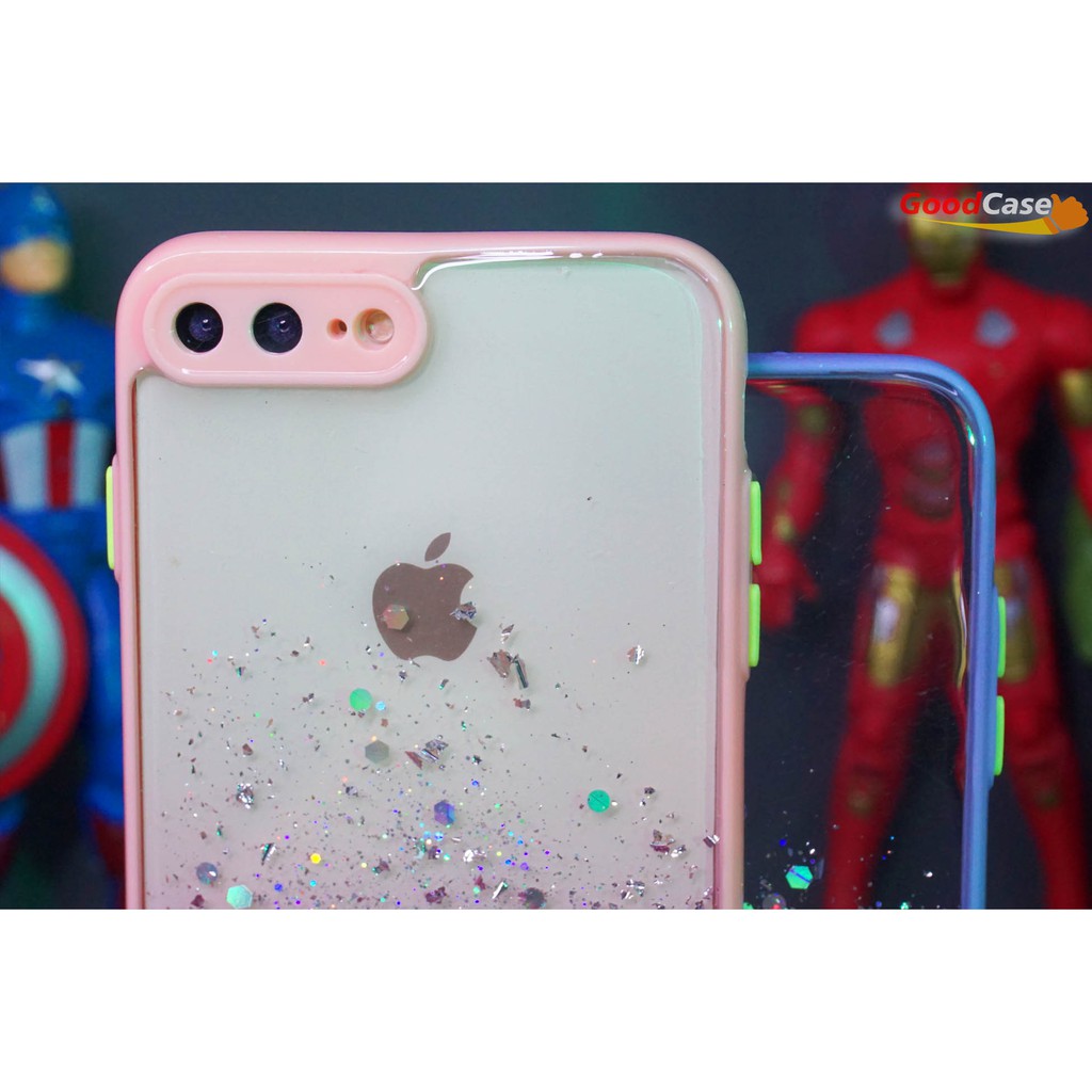 GoodCase - Case Dove Candy Glitter Plus Tali iPh 6 | 6+ | 7/ 8 | 7+/ 8+ | 9/ XR | 9+/ XS Max