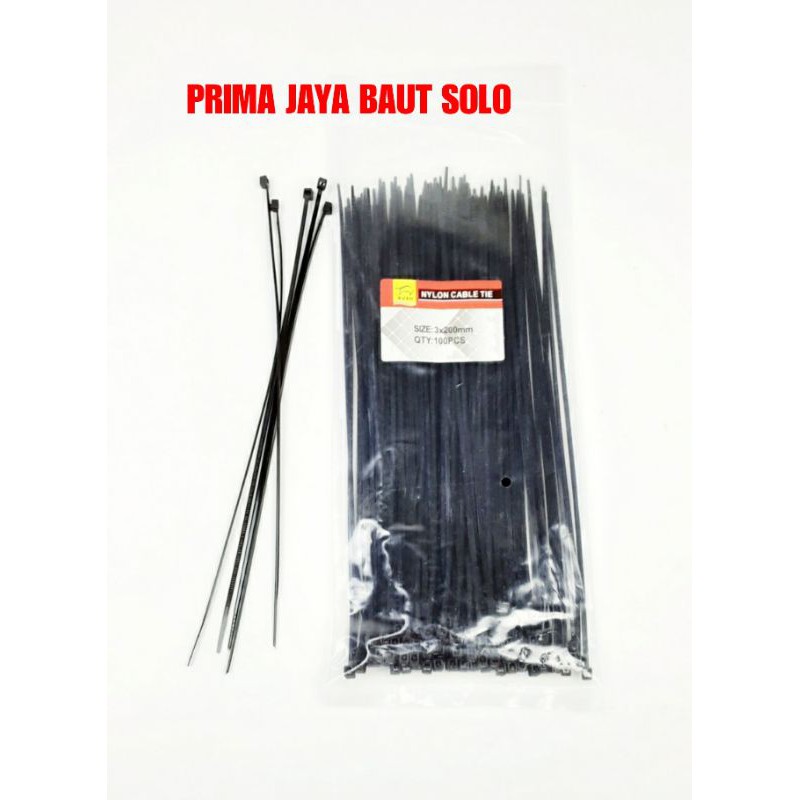

CABLETIES 20 CM HITAM