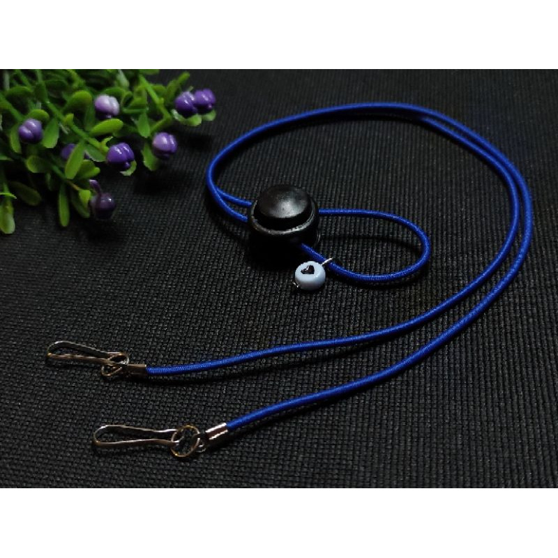 Strap Tali Masker Konektor Tali Elastis Stopper Bulat Simple
