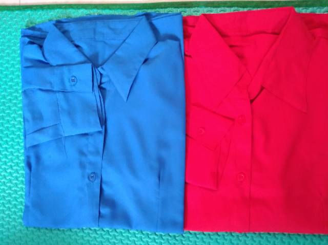 KEMEJA KERJA POLOS WANITA KEMEJA FORMAL WANITA TERMURAH /keja kerja cewek KATOONN STRECT POLOS