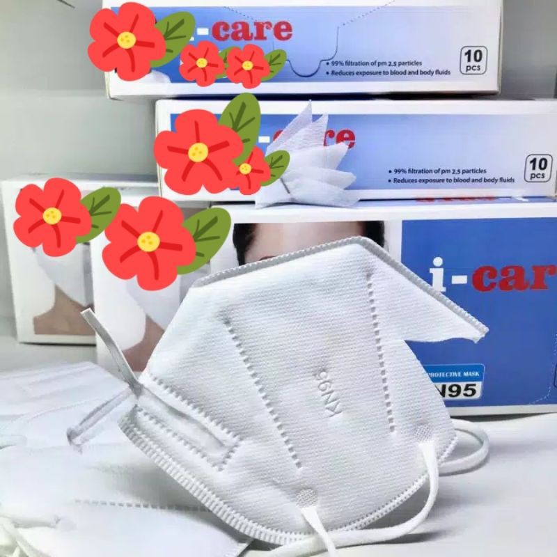 Masker KN95 ORIGINAL Masker KN 95 Asli Masker KN95 Masker K N95 - ICARE