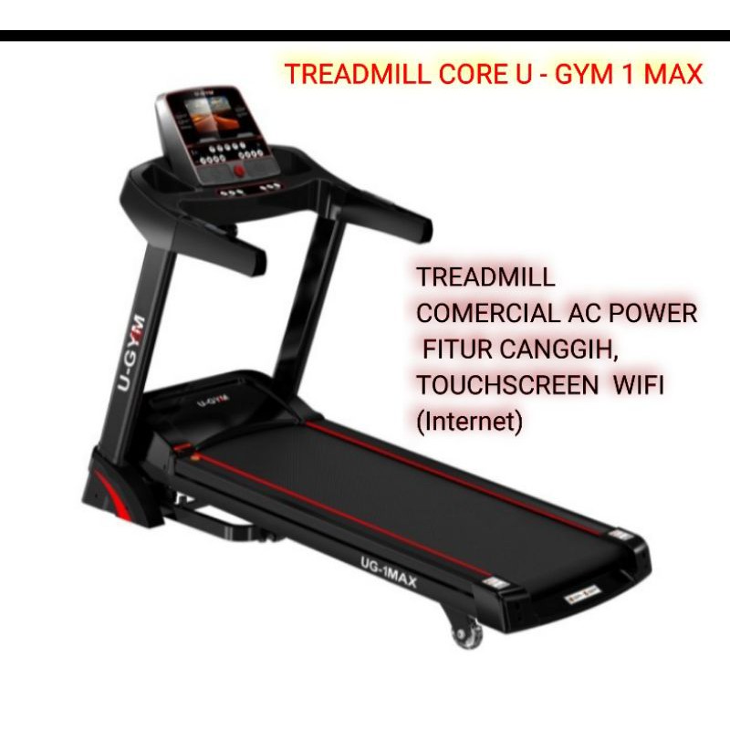 Treadmill Komersil Core U-Gym 1 Max