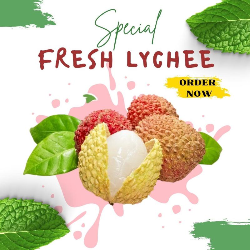 LECI MADU BUAH LECI FRESH SEGAR KHUSUS JABODETABEK 1KG