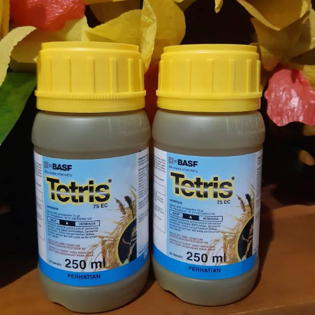 Herbisida Tetris 75 EC (250ml) untuk membasmi rumput teki pada tanaman padi