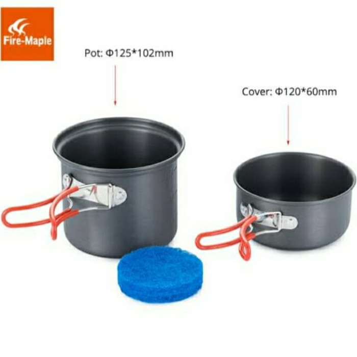 Cooking Set Fire Maple FMC 207 Nesting Alat Masak Camping Outdoor