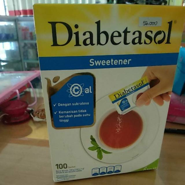 

Diabetasol sweetener 0 cal (100s sachet)
