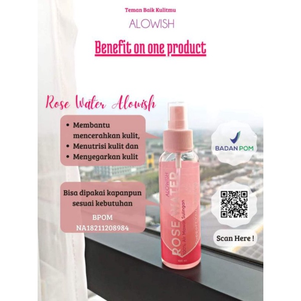 Air Mawar Sulingan Alowish