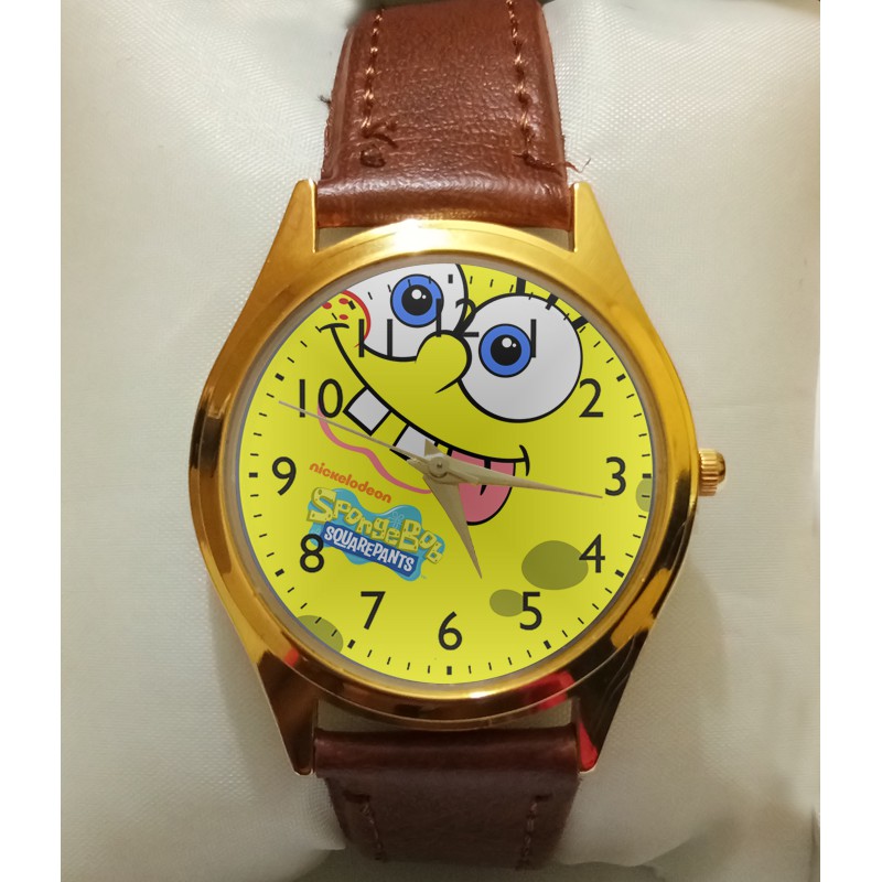Jam Tangan Wanita Custom Spongebob