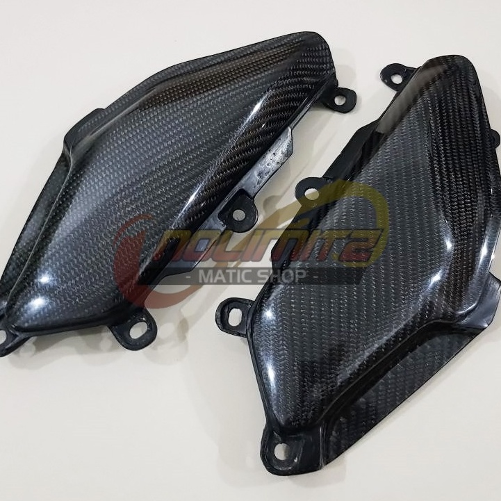 Cover Tutup Pijakan Body Samping Carbon Kevlar Yamaha NMAX OLD