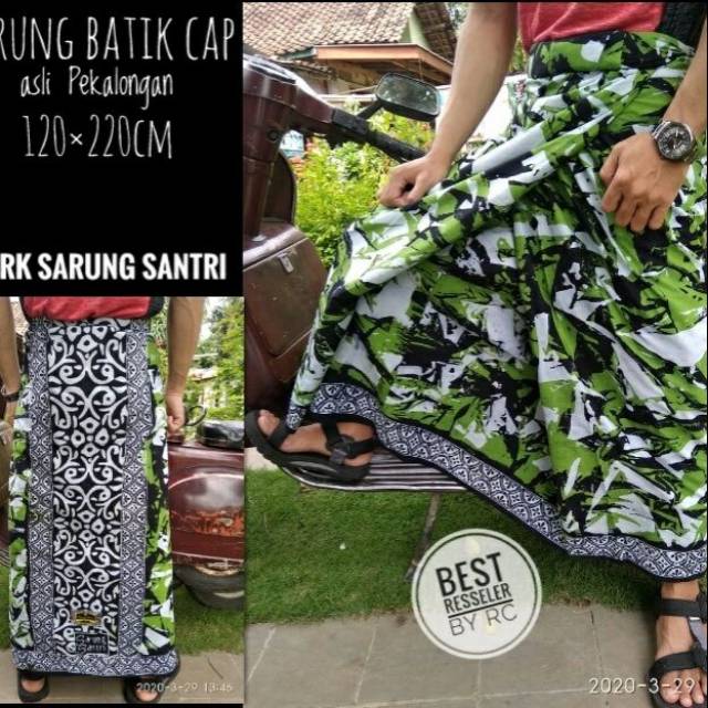 Sarung batik asli pekalongan