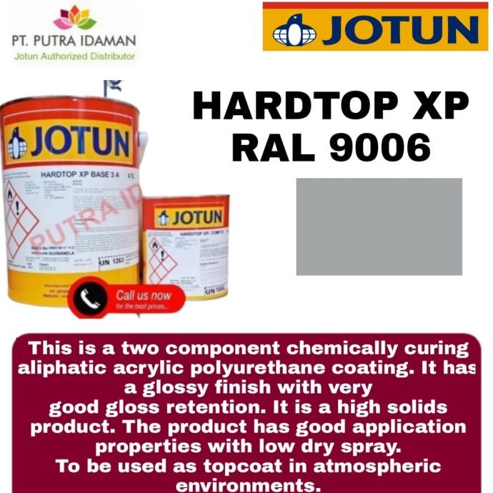 JOTUN CAT KAPAL / HARDTOP XP ALU RAL9006 5 LITER / CAT JOTUN MARINE Termurah