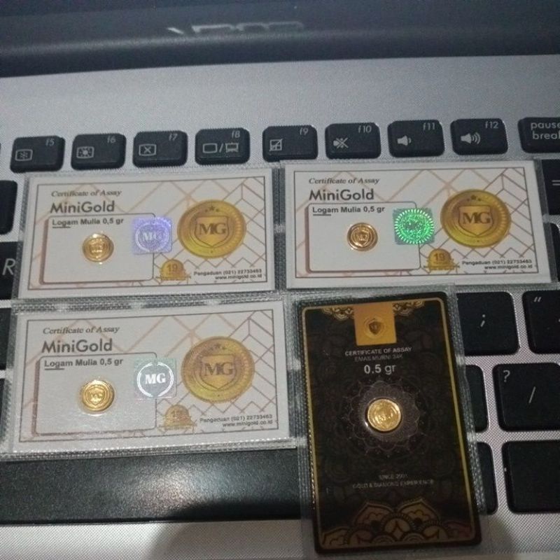 Minigold 0.5 gram Mini Gold 0.5 gram