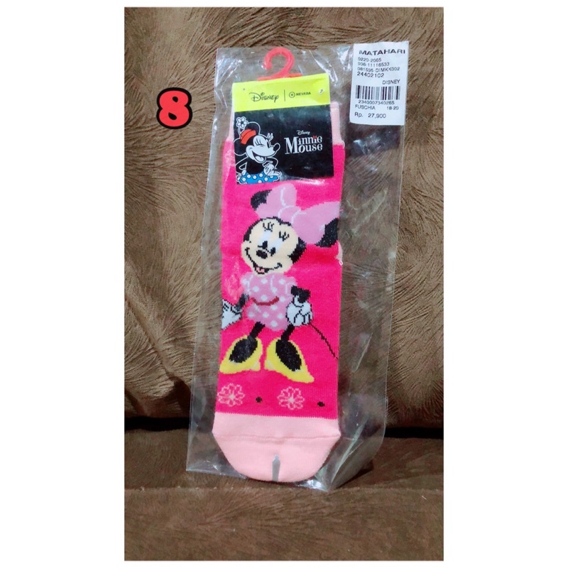 SALE!!KAOS KAKI ANAK DISNEY x NEVADA