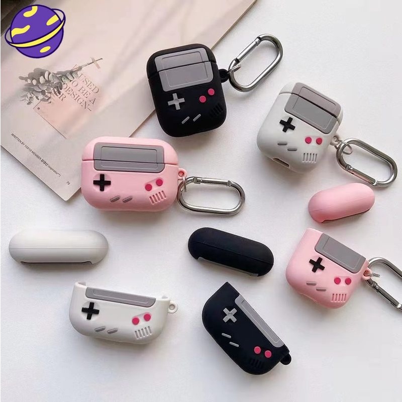 Case Charging Box Headphone Wireless Bluetooth Bentuk Konsol Game Untuk AirPods 1 / 2 / 3