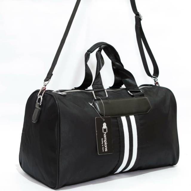 Tas Travel Besar Anti Air 2in1 Sling Bag Import Champions 306 ada Selipan Koper Tas Selempang Wanita