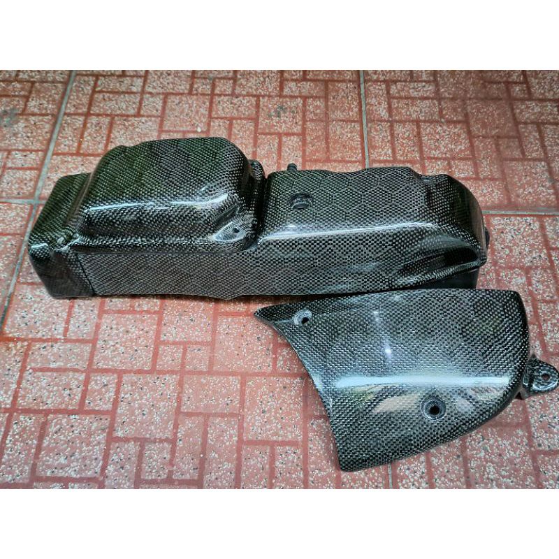 cover cvt Mio smile/sporty carbon kevlar hexsagonal