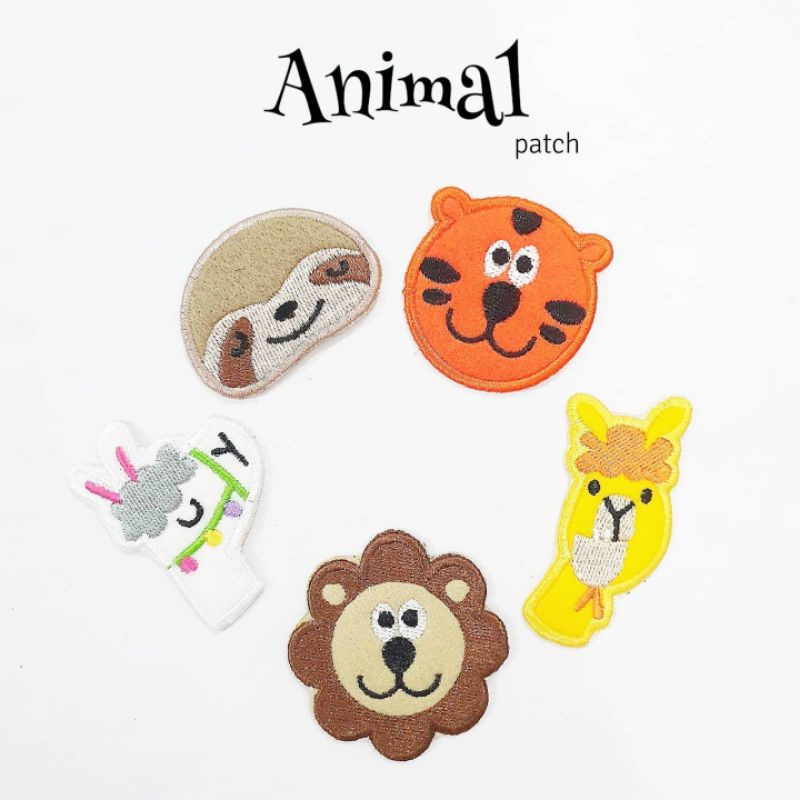 Patch Animal/Bordir Animal/Flanel