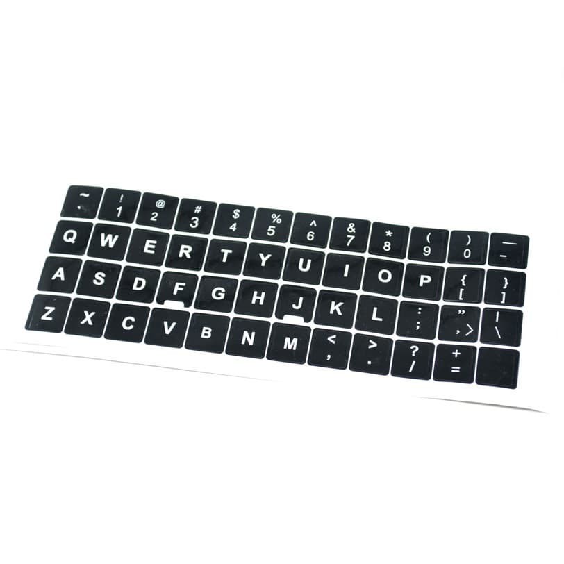 English Layout Sticker for Keyboard / Stiker Keyboard - Black