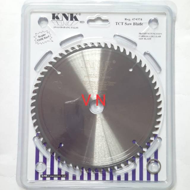 Mata sirkel/Gergaji/Circular saw 7 inch mata 60 merk KNK HD