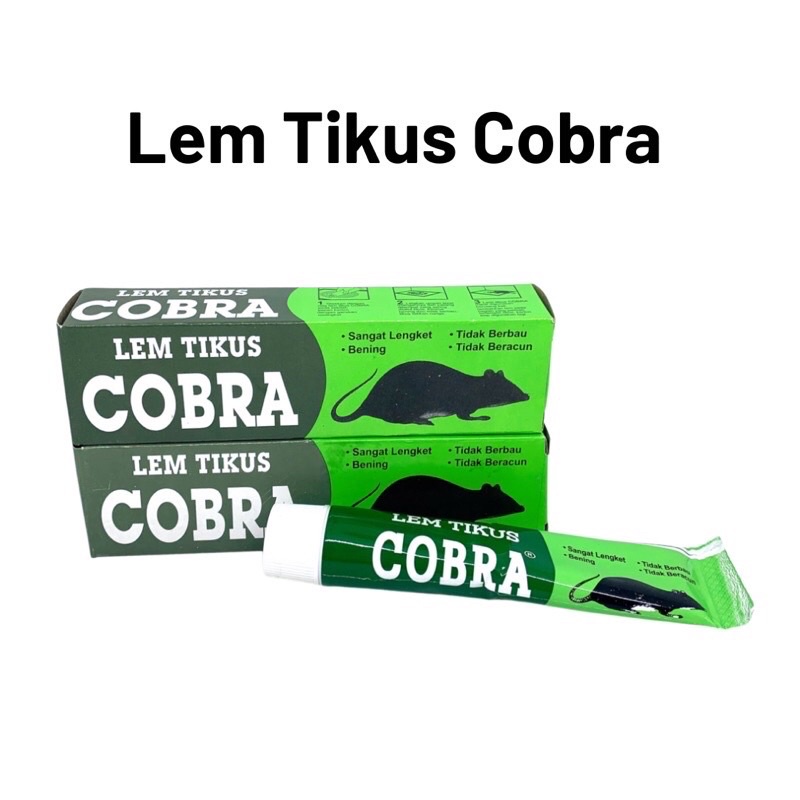 

Lem tikus cobra super kuat lengket ! harga per pcs cuma ⬇️