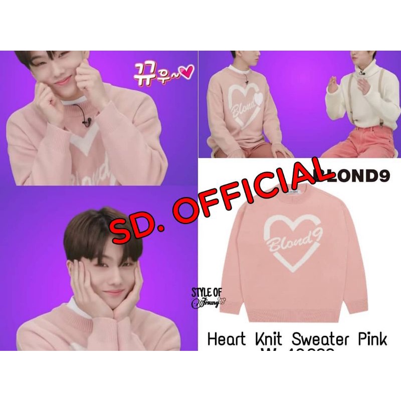 Sweater Basic NCT Haechan Love Blond 9