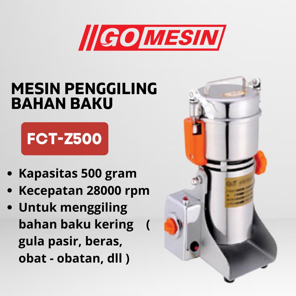 MESIN PENGGILING PENEPUNG BUMBU BUBUK HALUS FCT-Z500