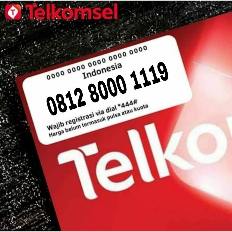 Nomor cantik simpati 4g Telkomsel perdana