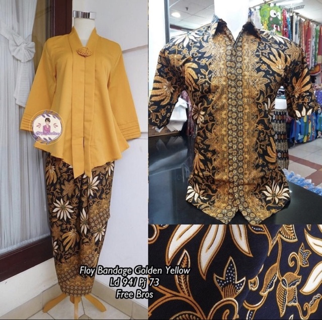 KEBAYA FLOY COUPLE / KEBAYA FLOY / KEBAYA KARTINI / KEBAYA COUPLE / KEBAYA KONDANGAN