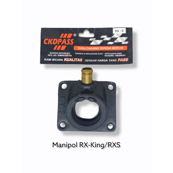 Manipol manifold karburator RX KING intake lurus