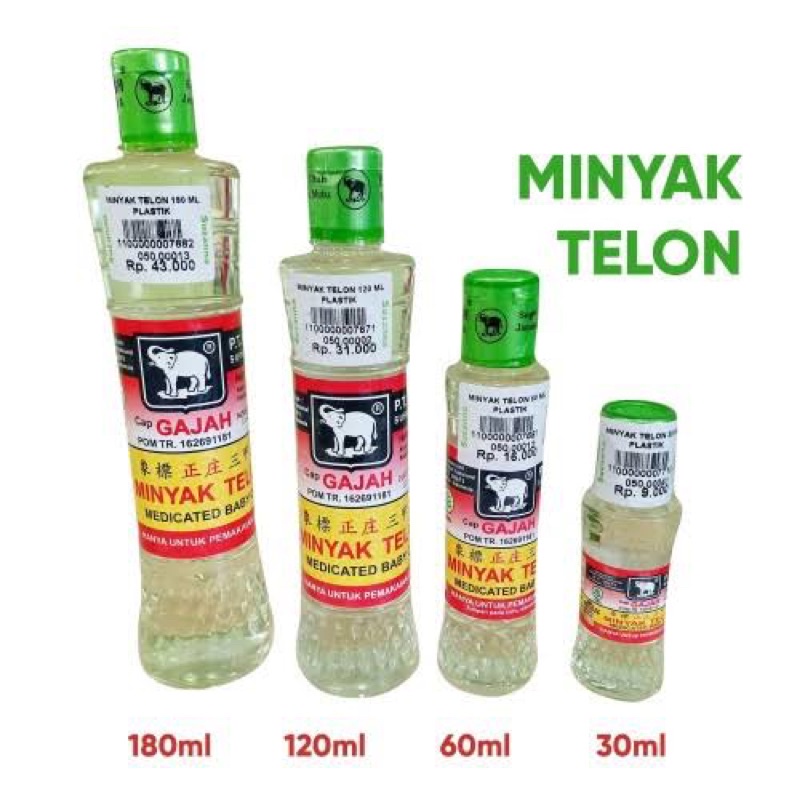 MINYAK TELON CAP GAJAH 60ml buat bayi / baby