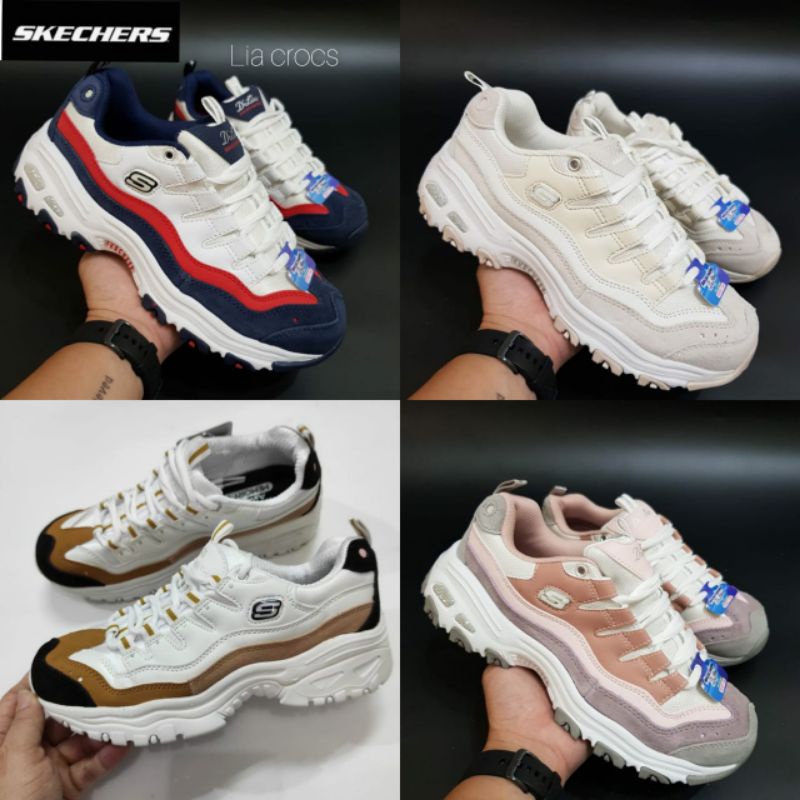 Swpatu Wanita / Skechers / Skechers d'lites 2 Sure thing woman + lengkap box