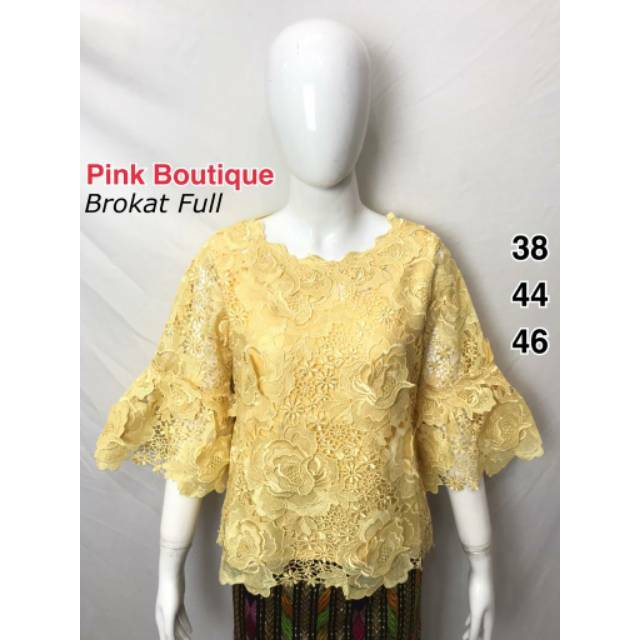 *PINK BOUTIQUE Blouse Brokat Full PREMIUM P321-54