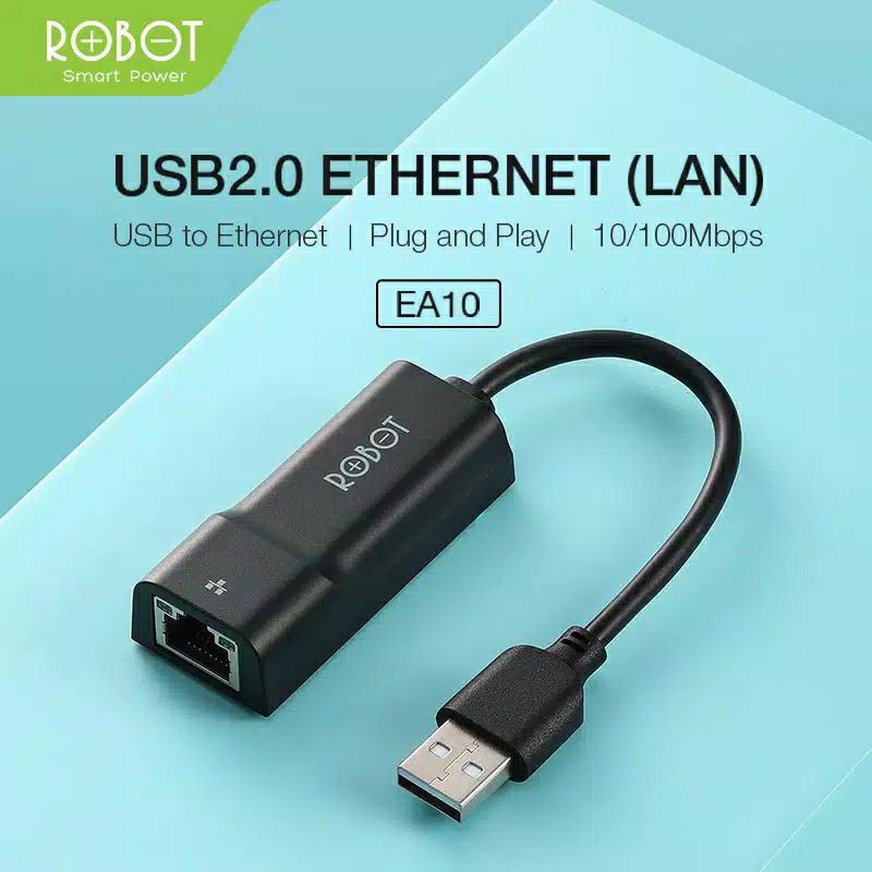 Robot EA10 USB 2.0 100Mbps Ethernet Hub Adapter