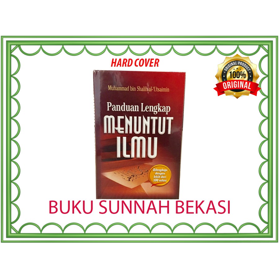 Panduan Lengkap Menuntut Ilmu | Pustaka Ibnu Katsir