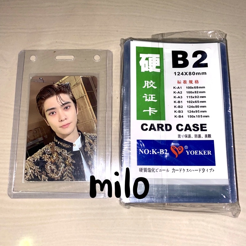 

TOPLOADER B2 PHOTOCARD PACKING PC HARD CASE (MIN ORDER 5)