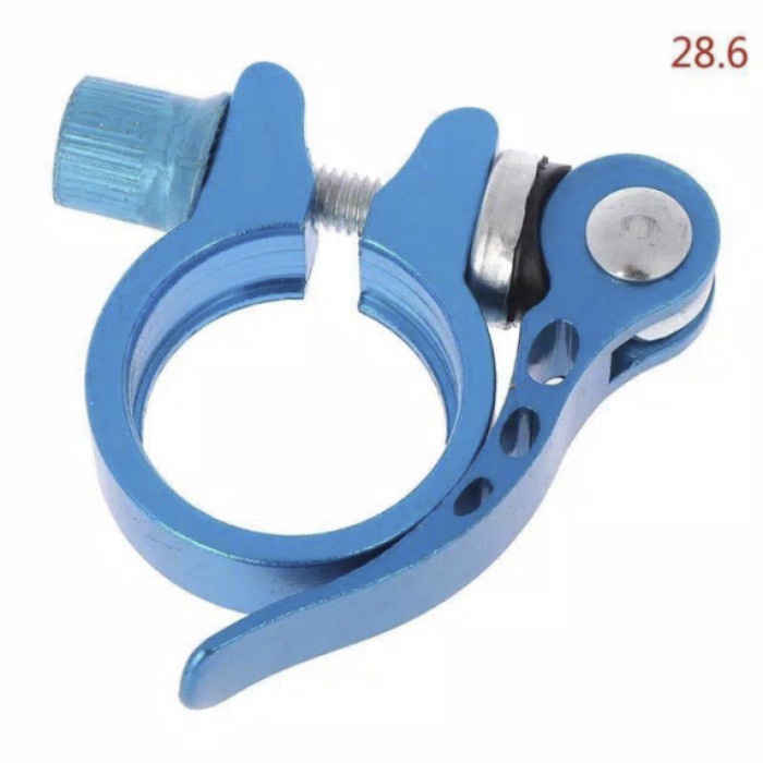 Seatclamp Sepeda QR 28,6 mm untuk Seatpost 25,4 alloy