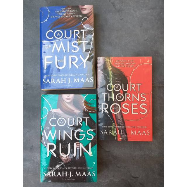 Preloved acotar acomaf acowar paperback Sarah J Maas