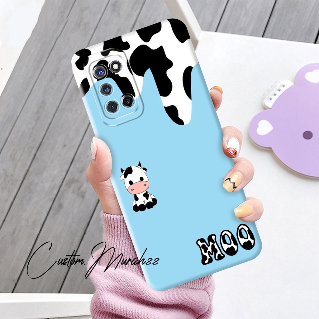 Case Oppo A92 4G / A52 4G Custom Murah Case - Motif Sapi - Softcase Pro Camera Lembut, Lentur Dan Te