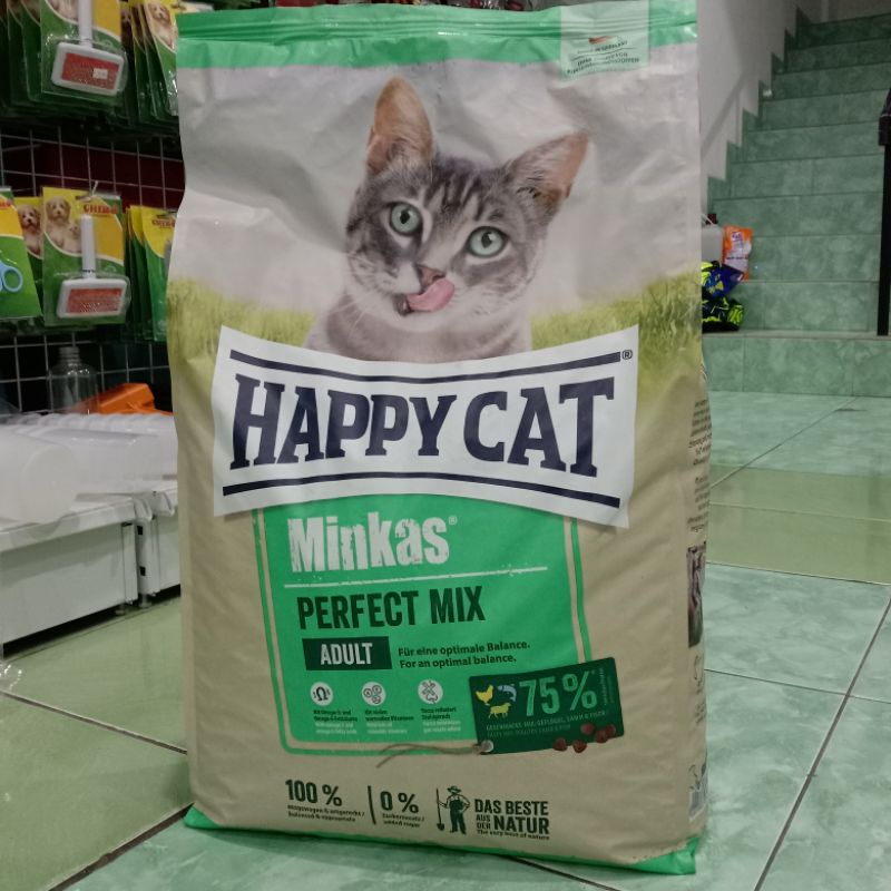 Happy Cat Minkas Mix 10kg Freshpack / Makanan Kucing Happy Cat Mix 10kg