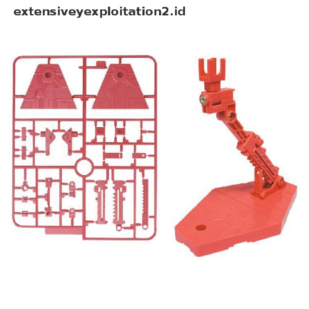 1pc Stand Bracket Display Action Figure Dapat Disesuaikan Untuk Hg / Rg Action Figure 144