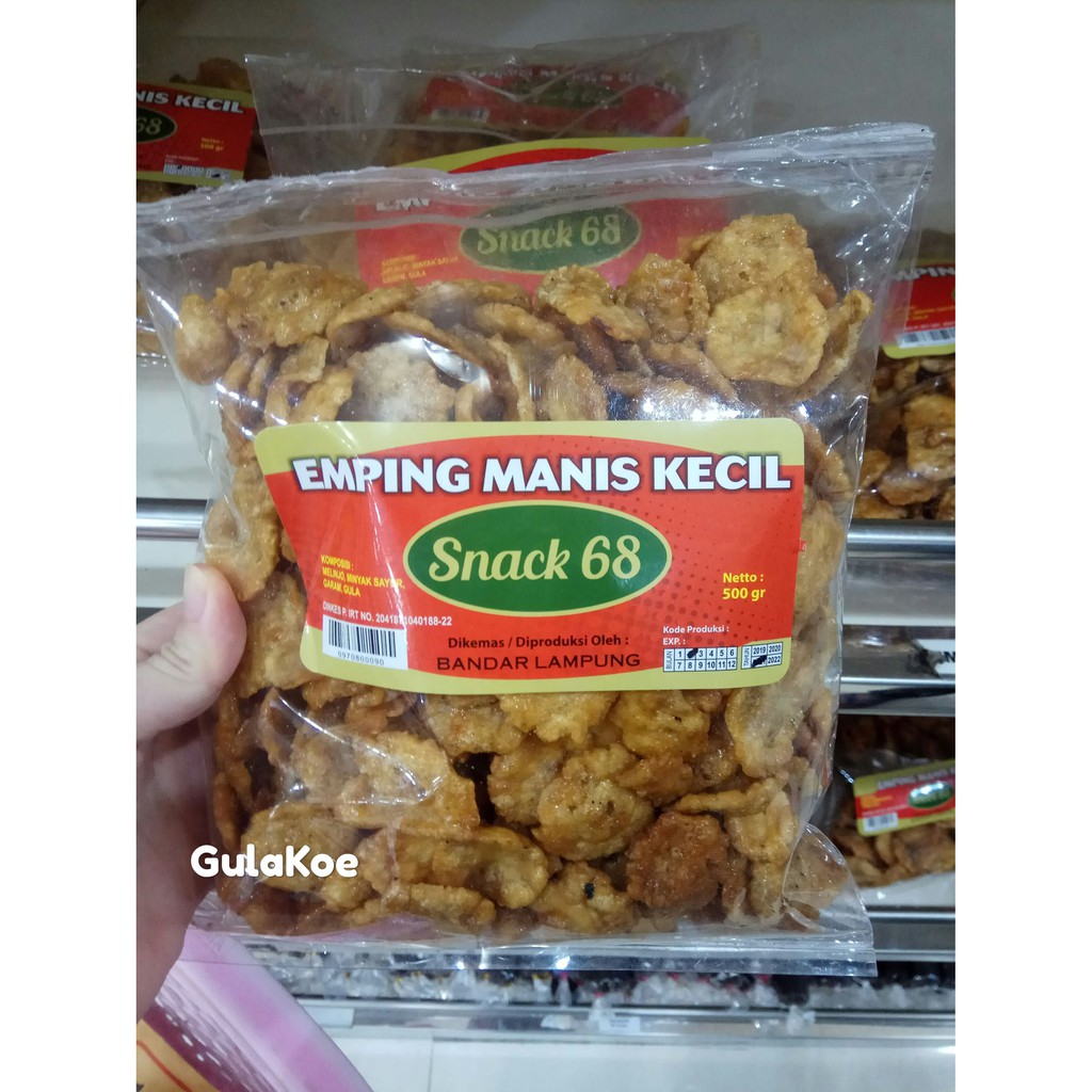 

Emping Pedas Manis 500 Gr