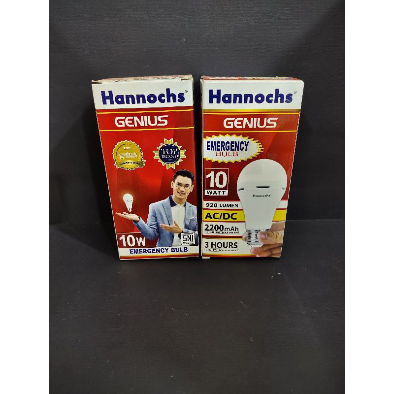 Bolam/Lampu hannochs 10W emergency