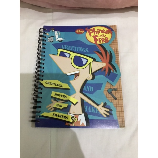 

Phineas and Ferb notesbook - Buku tulis - Disney