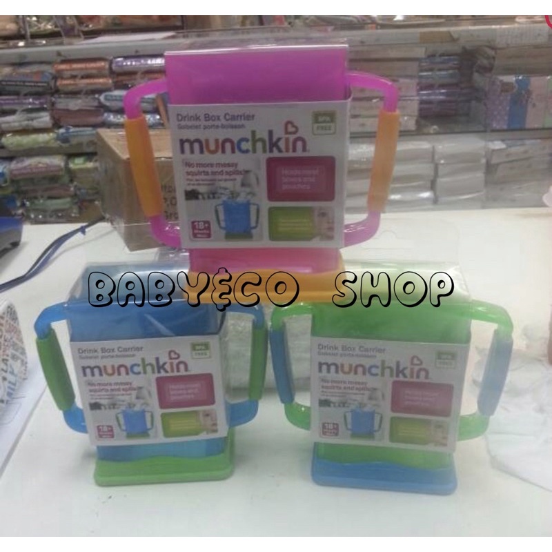 MUNCHKIN DRINK BOX CARRIER MUNCHKIN GELAS MINUM ANAK