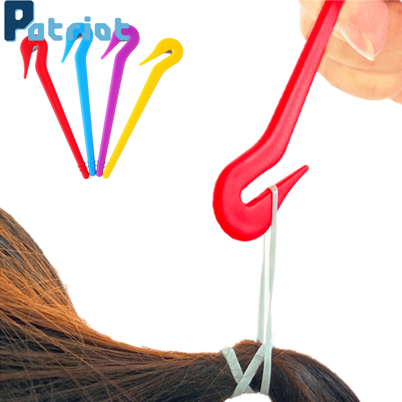 [ Children's Hair Removal Artifact] [Disposable Rubber Band Lazy Hair Remover Tool ] [ Elastic Hair Band Cutters  ] [ Head Rope Knife Hair Cutting Rope Hook ]